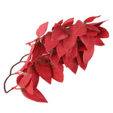 Artificial Reptile Plants Lifelike Plastic Plant Hanging Leaves Decoration with Suction Cup for Reptiles Terrarium Fish TankT-1033A4 In Australia - Darrahopens