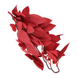 Artificial Reptile Plants Lifelike Plastic Plant Hanging Leaves Decoration with Suction Cup for Reptiles Terrarium Fish TankT-1033A4 In Australia - Darrahopens