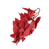 Artificial Reptile Plants Lifelike Plastic Plant Hanging Leaves Decoration with Suction Cup for Reptiles Terrarium Fish TankT-1033A4