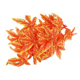 Artificial Reptile Plants Lifelike Plastic Plant Hanging Leaves Decoration with Suction Cup for Reptiles Terrarium Fish TankT‑007 Orange In Australia - Darrahopens
