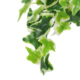 Artificial Reptile Plants Lifelike Plastic Plant Hanging Leaves Decoration with Suction Cup for Reptiles Terrarium Fish TankStar Leaf Vine