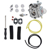 753-06190 Carburetor with Fuel Filter Air Filter Primer Bulb Kit for Troybilt TB22EC TB32EC TB80EC TB22 TB21EC In Australia - Darrahopens