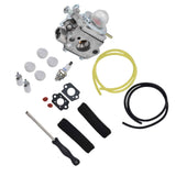 753-06190 Carburetor with Fuel Filter Air Filter Primer Bulb Kit for Troybilt TB22EC TB32EC TB80EC TB22 TB21EC In Australia - Darrahopens