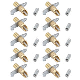 10 Pcs Automatic Nipple Drinker Feeder Poultry Watering System Supplies for Rabbits Rodents Rat In Australia - Darrahopens