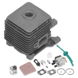 34mm Cylinder Piston Carburetor Wear Resistant Air Filter Repair Kit 4140 020 1202 Fit for Stihl FS55 FS45 FS38 In Australia - Darrahopens