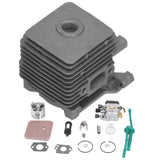 34mm Cylinder Piston Carburetor Wear Resistant Air Filter Repair Kit 4140 020 1202 Fit for Stihl FS55 FS45 FS38 In Australia - Darrahopens