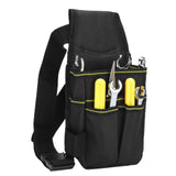 Tool Belt Oxford Cloth Tear Resistant High Load Bearing Capacity Lightweight Portable Multifunctional Belt Pouch