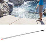 5Pcs Pool Pole Easily Connect Store Adjustable Sturdy Durable Swimming Pool Extension Pole for Cleaning PoolBlack