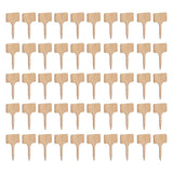 50PCS Bamboo Plant Labels T Type Wooden Plant Sign for Seed Potted Herbs Flowers Vegetables In Australia - Darrahopens