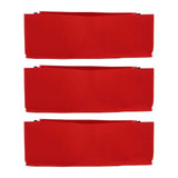 3PCS Thicken Non Woven Vegetable Planting Seedling Grow Bags Garden Planter Bed with HandleRose Red 60x30x20cm