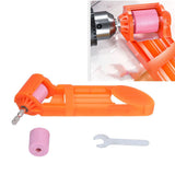 Drill Bit Sharpener Corundum Grinding Wheel Portable Sharpening Tool for Grinding Iron Drill Bits