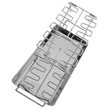 Chicken Wing Leg Rack with Bakeware Vertical Chicken Leg Grill for Barbecue Accessories
