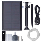 IP65 5.5V 1.5W Oxygen Pump Kit Solar Charging Air Aeration Pump for Aquarium Fish Tank Aquaculture Pool In Australia - Darrahopens