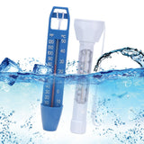 Floating Pool Thermometer Set Multi Unit Durable Waterproof Water Thermometer with Lanyard