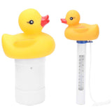 2Pcs Water Thermometer Set High Temperature Resistant Pool Chlorine Dispenser for Pond Swimming Pool In Australia - Darrahopens