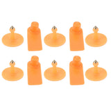 100Set Livestock Ear Tag Kit Plastic Farm Animal Ear Label Tag for Sheep Goats Cattle Cows Pigs