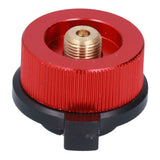 2Pcs Outdoor Camping Furnace Stove Adapter Gas Tank Converter with Self Closing Function Red In Australia - Darrahopens