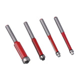 4Pcs/Set Woodworking Trimming Cutter Head with Bearing Straight Knife Woodworker Tool In Australia - Darrahopens