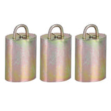 3Pcs Alloy Livestock Bell Thickened Anti Lost Sheep Bell for Cow Outdoor Stock FarmNo. 1 Bell