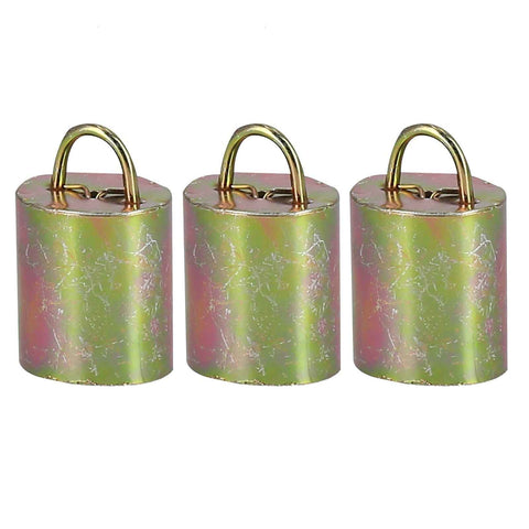 3Pcs Alloy Livestock Bell Thickened Anti Lost Sheep Bell for Cow Outdoor Stock FarmNo. 5 Bell