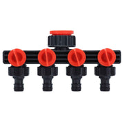 4 Way Tap Hose Connector Garden Hose Splitter Leakproof for Horticultural Agricultural Irrigation In Australia - Darrahopens