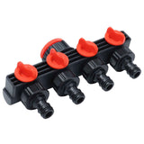 4 Way Tap Hose Connector Garden Hose Splitter Leakproof for Horticultural Agricultural Irrigation In Australia - Darrahopens