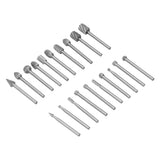 20Pcs High Speed Steel Rotary File DIY Grinding Head Set Accessory for Woodworking In Australia - Darrahopens