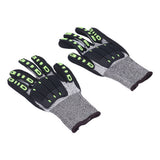 Protective Glove 5 Level Cut Resistant Anti Impact Glove Black Work Glove for Gardening Outdoor