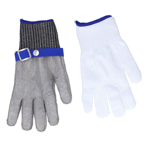 Cut Resistant Work Gloves Stainless Steel Wire Level 5 Protection Woven Adjustable Durable Safety Gloves In Australia - Darrahopens