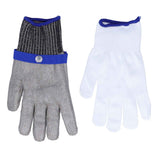 Cut Resistant Work Gloves Stainless Steel Wire Level 5 Protection Woven Adjustable Durable Safety Gloves In Australia - Darrahopens