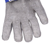 Cut Resistant Work Gloves Stainless Steel Wire Level 5 Protection Woven Adjustable Durable Safety Gloves