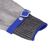 Cut Resistant Work Gloves Stainless Steel Wire Level 5 Protection Woven Adjustable Durable Safety Gloves