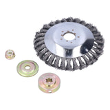 6in Steel Wire Trimmer Head Handheld Lawn Mower Cutting Head Replacement with Protective Cover In Australia - Darrahopens
