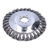 6in Steel Wire Trimmer Head Handheld Lawn Mower Cutting Head Replacement with Protective Cover