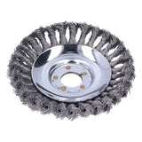 6in Steel Wire Trimmer Head Handheld Lawn Mower Cutting Head Replacement with Protective Cover
