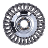 6in Steel Wire Trimmer Head Handheld Lawn Mower Cutting Head Replacement with Protective Cover