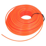 String Trimmer Replacement Line High Flexibility Easily Install Use Wear Resistant Mowing Nylon Trimmer Rope for MowersRed 3.0 Circle