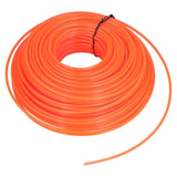 String Trimmer Replacement Line High Flexibility Easily Install Use Wear Resistant Mowing Nylon Trimmer Rope for MowersRed 3.0 Circle