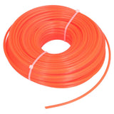String Trimmer Replacement Line High Flexibility Easily Install Use Wear Resistant Mowing Nylon Trimmer Rope for MowersRed 3.0 Quadrate