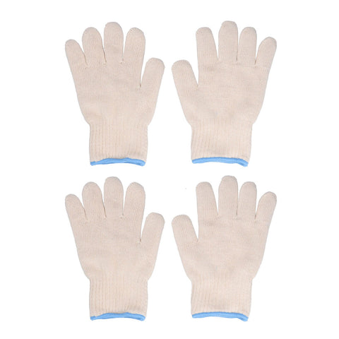 2 Pairs Thermal Insulated Gloves 300℃ Heat Resistant Non Slip Anti Scalding Mitts for BBQ Oven In Australia - Darrahopens