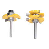 2Pcs T Shape Router Bit High Speed Steel Wood Milling Cutter for DIY Woodworking Carpentry In Australia - Darrahopens