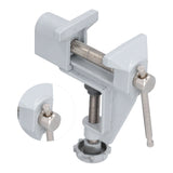 Bench Vise Small Aluminum Alloy Multifunctional Professional Vice Clamp for Garden Woodworking