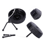 2PCS Oil Cap Fuel Tank Cap Oil Filter Cover for Stihl 017 018 MS170 MS180 1130 350 0500 Chainsaw