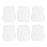 6PCS Air Filter Cotton Replacement Fit for Mantis 7222 7222E 7222M 7225 7230 7234 7240 7920 7924