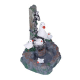 Garden Duck Family Statue Originality Resin Sculpture Ornament Decoration for Yard Patio Fountain Garden In Australia - Darrahopens