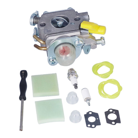 Carburetor Spark Plug Primer Bulb Fuel Filter Set 308054013 for HOMELITE UT32601 UT32601A UT32605 UT22600 UT22650 26cc In Australia - Darrahopens