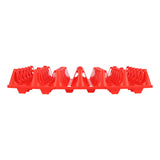 5PCS Plastic Egg Flats 30 Cell Egg Crates Holder Tray for Storage Transportation Home Farm SuppliesRed