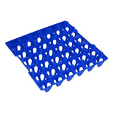 5PCS Plastic Egg Flats 30 Cell Egg Crates Holder Tray for Storage Transportation Home Farm SuppliesBlue In Australia - Darrahopens