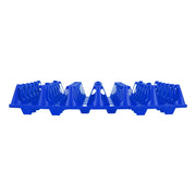5PCS Plastic Egg Flats 30 Cell Egg Crates Holder Tray for Storage Transportation Home Farm SuppliesBlue