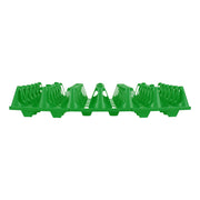 5PCS Plastic Egg Flats 30 Cell Egg Crates Holder Tray for Storage Transportation Home Farm SuppliesGreen